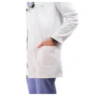 Bluza alba cu rever, pentru barbati - D17