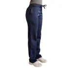 Costum medical Lotus 2, Basic 1, pantalon cu snur, bleumarin