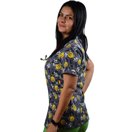 Bluza medicala imprimata