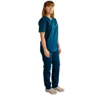 Costum medical Lotus 2, Basic 1, turcoaz inchis