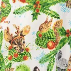 Bluza medicala imprimata Lotus 1, editie speciala de Craciun, Christmas Jungle