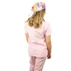Costum medical unisex Lotus 4, Basic 2, roz