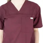 Costum medical Lotus 4, Basic 1, unisex, visiniu