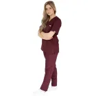 Costum medical Lotus 4, Basic 1, unisex, visiniu
