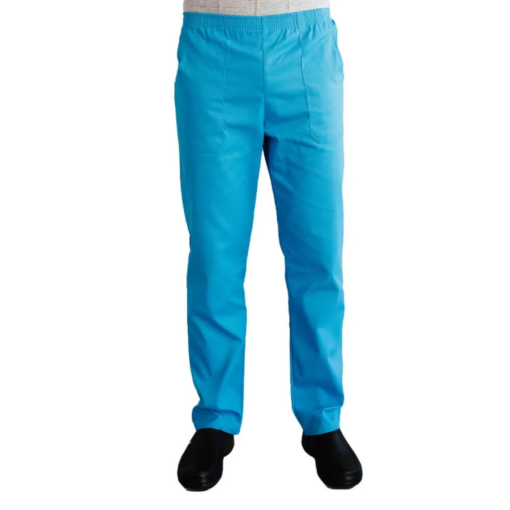 Costum medical Lotus 2, Basic 1, albastru deschis - imagine 4