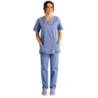 Costum medical Lotus 2, Basic 1, albastru ciel