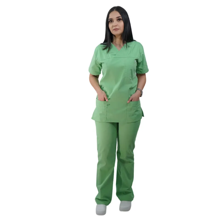 Costum medical Lotus 2, Basic 1, verde island - imagine 4