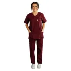Costum medical Lotus 2, Basic 1, visiniu