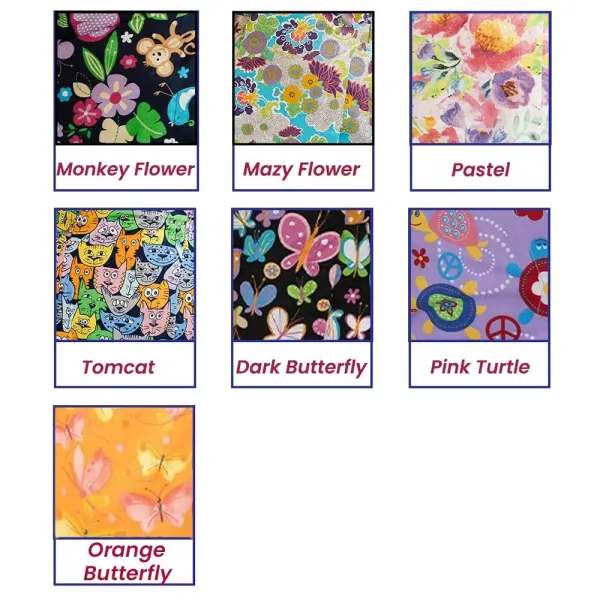 Bluza imprimata asimetrica, cu capse, Lotus 1, Pink Turtle
