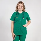 Bluza asimetrica cu capse Lotus 2