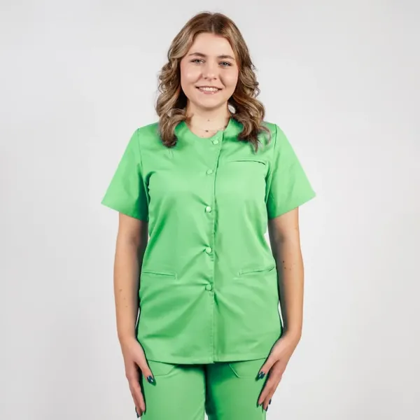 Bluza asimetrica cu capse Lotus 2