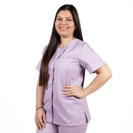 Bluza asimetrica cu capse Lotus 2