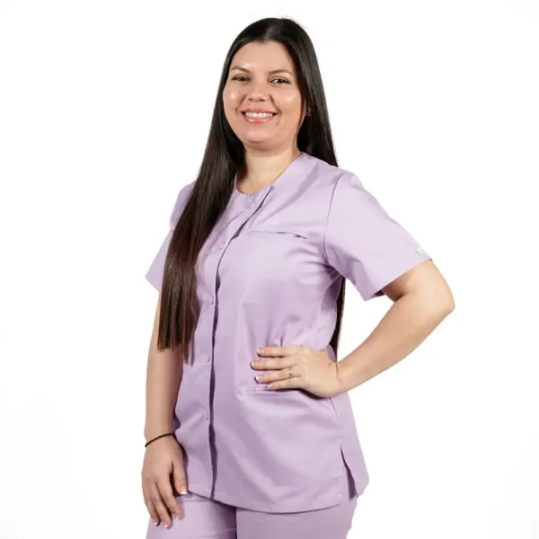 Bluza asimetrica cu capse Lotus 2
