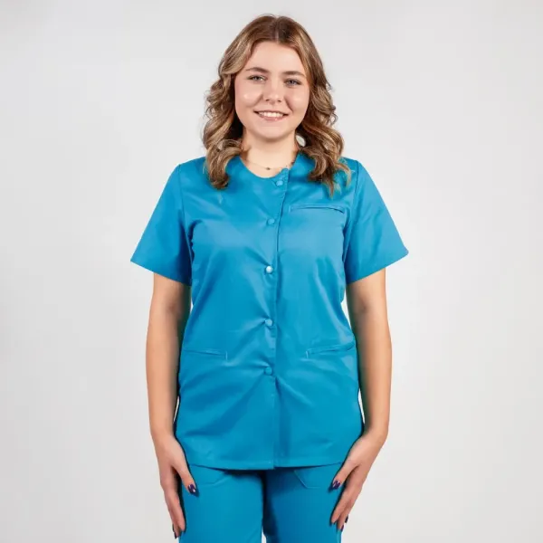 Bluza asimetrica cu capse Lotus 2