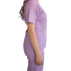 Bluza kimono cu maneca scurta Lotus 2, lila
