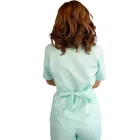 Bluza kimono cu maneca scurta Lotus 2, verde menta
