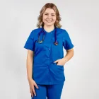 Bluza asimetrica cu capse Lotus 2