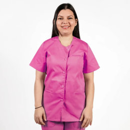 Bluza asimetrica cu capse Lotus 2