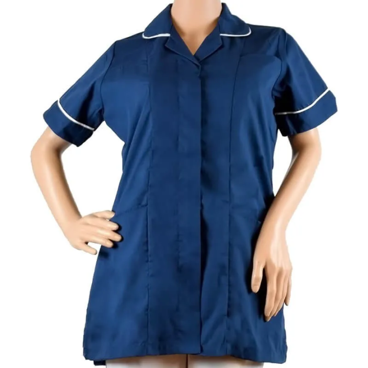 Bluza medicala fermoar/rever Lotus 1, LIR2, marimi extra large - imagine 8