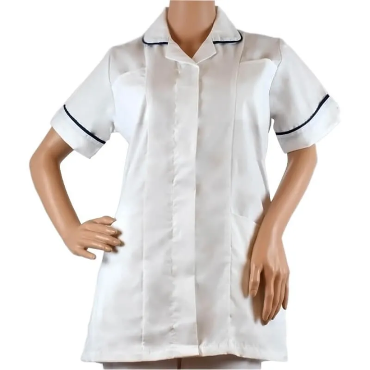 Bluza medicala fermoar/rever Lotus 1, LIR2, marimi extra large - imagine 15