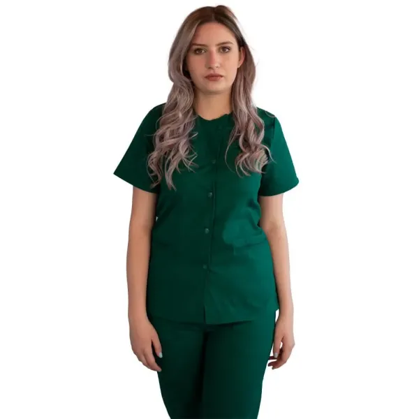 Bluza asimetrica cu capse Lotus 2