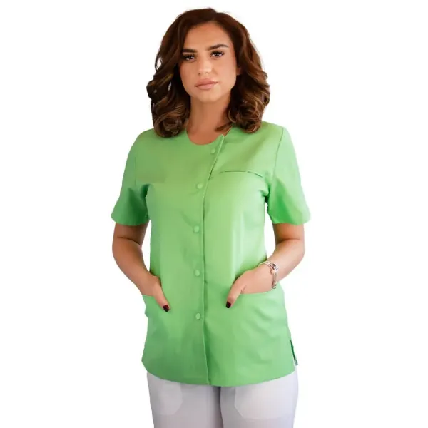 Bluza asimetrica cu capse Lotus 2