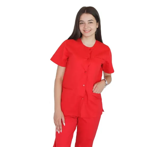 Bluza asimetrica cu capse Lotus 2