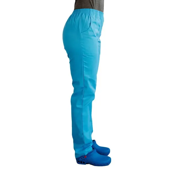 Costum medical Lotus 3, Basic 1 BBC, stretch, albastru deschis