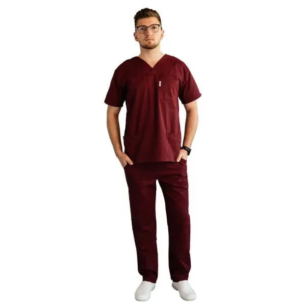 Costum medical Lotus 1, Basic 1, visiniu