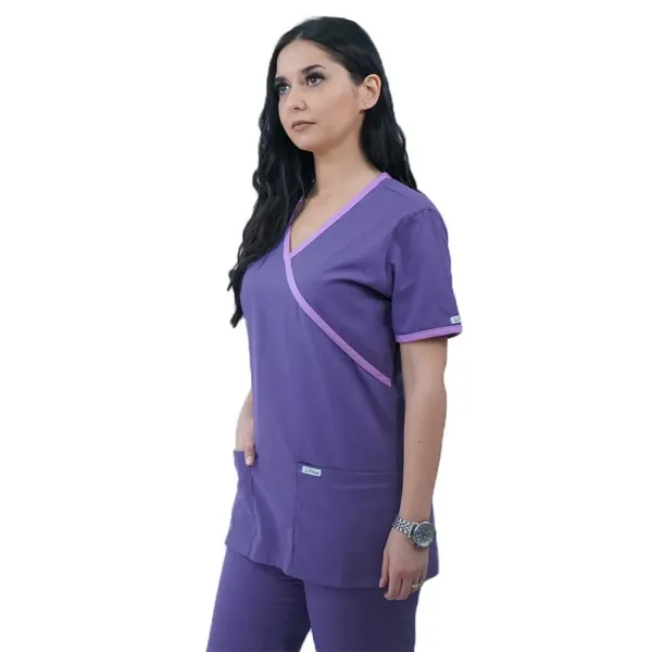 Costum medical Lotus 1, LK182 mock, indigo