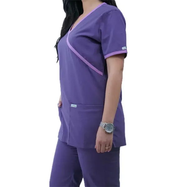 Costum medical Lotus 1, LK182 mock, indigo