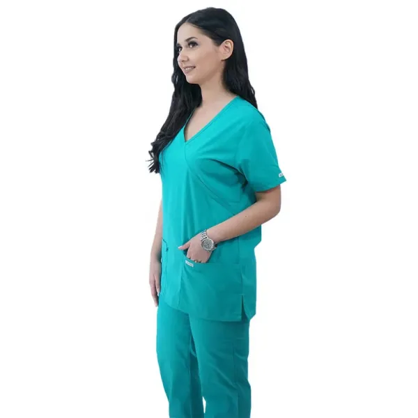 Costum medical Lotus 1, LK182 mock, verde