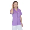 Bluza in V cu fermoar si maneca scurta, Lotus 3, BBC, mov