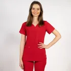 Costum medical Lotus Flex, stretch, rosu, TS-NP10 TS-SP3