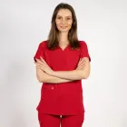 Costum medical Lotus Flex, stretch, rosu, TS-NP10 TS-SP3