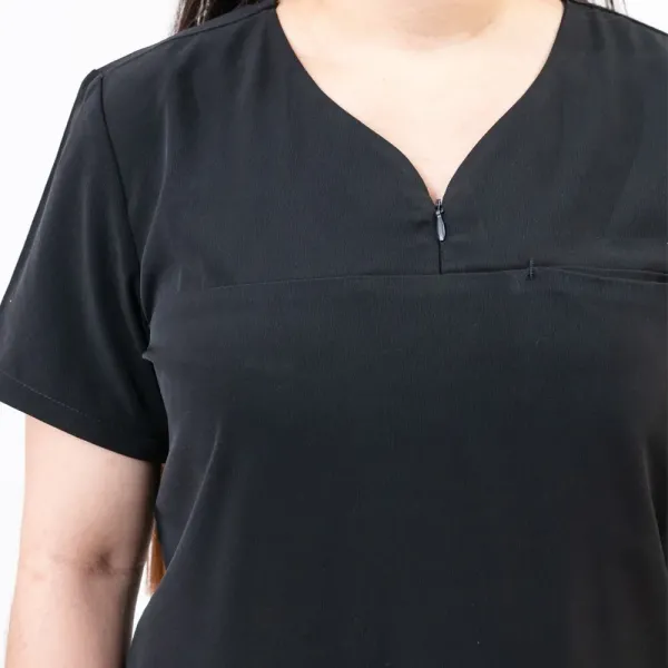 Costum medical Lotus Flex, stretch, negru, TS-NP10 TS-SP3