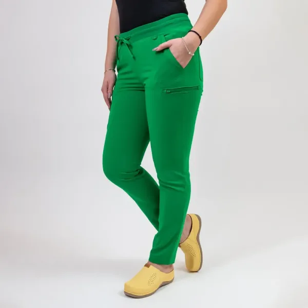 Costum medical Lotus Flex, stretch, verde chirurgical inchis, TS-NP10 TS-SP3