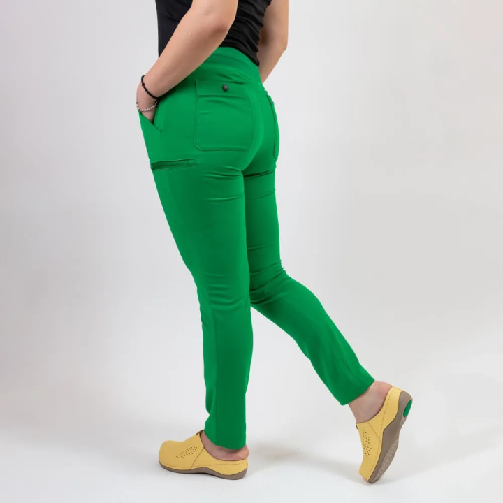 Costum medical Lotus Flex, stretch, verde chirurgical inchis, TS-NP10 TS-SP3 - imagine 12