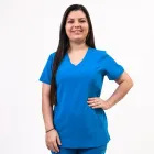 Costum medical Lotus Flex, stretch, albastru royal, TS-NP8 TS-SP4