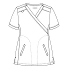 Costum medical Lotus Flex, stretch, albastru royal, TS-NP8 TS-SP4
