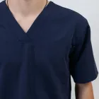 Bluza medicala Lotus Flex, stretch, bleumarin, TRS-KH1
