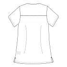 Bluza medicala Lotus Flex, stretch, negru, TS-NP10