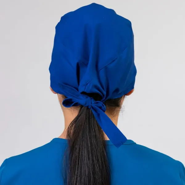 Boneta medicala stretch Lotus Flex, albastru royal, CVC-HN3