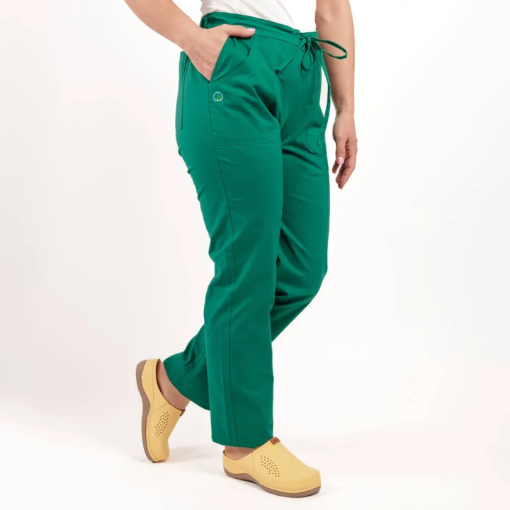 Costum medical Lotus Flex, stretch, verde hunter, CVC-NP1 CVC-SP2 - imagine 9