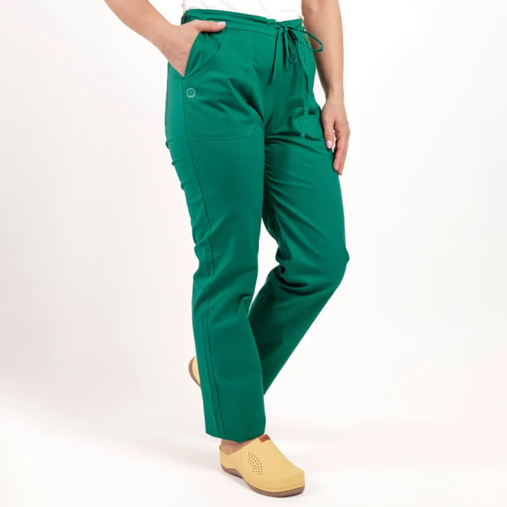 Costum medical Lotus Flex, stretch, verde hunter, CVC-NP1 CVC-SP2 - imagine 10