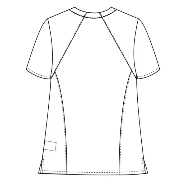 Bluza medicala Lotus Flex, stretch, bleumarin, CVC-NP1