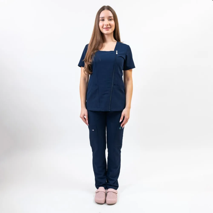 Costum medical Lotus Flex, stretch, bleumarin, TRS-NP11 TRS-SP6 - imagine 1