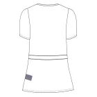 Bluza medicala Lotus Flex, stretch, stil peplum, bleumarin, TRS-NP12