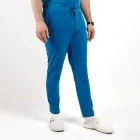 Costum medical Lotus Flex, stretch, albastru royal, TS-NP9 TS-SP9