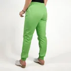 Costum Lotus 2, bluza cu fermoar, pantaloni cu elastic in talie si manseta, verde island